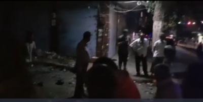 May&icirc;nek li navenda bajar&ecirc; Efr&icirc;n&ecirc; teqiya &ucirc; ten&ecirc; ziyan mad&icirc; b&ucirc;