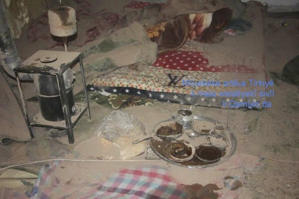 M&ucirc;şekeke art&ecirc;şa Tirkiy&ecirc; li mala welatiyek&icirc; siv&icirc;l li Qamişlo da