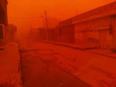 Li Rojavay&ecirc; Kurdistan&ecirc; bahozek&ecirc; r&ucirc;da &ucirc; as&icirc;man&ecirc; Qamişlo sor kir