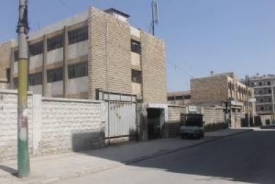 Partiya Yek&icirc;tiya Demokratik (PYD) dibistan&ecirc;n taxa Ş&ecirc;x Meqs&ucirc;d &ucirc; Eşrefiy&ecirc; radest&icirc; r&ecirc;j&icirc;ma S&ucirc;riy&ecirc; kir