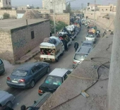 Efr&icirc;n: Karwanek ji 2000 otomob&icirc;l ji derbeder&ecirc;n Efr&icirc;n&ecirc;  li gund&ecirc; Aq&ucirc;b&ecirc; as&ecirc; mane