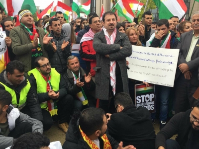 Li Broksel&ecirc; revenda Kurd&icirc; daxwaza rawestandina şer li ser Her&ecirc;ma Kurdistan&ecirc; kir